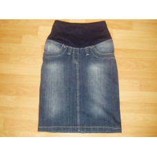 Těhotenská jeans sukně DUE